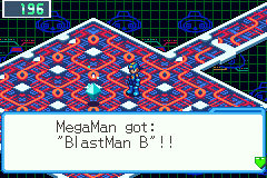 MegaMan got: BlastMan B!!