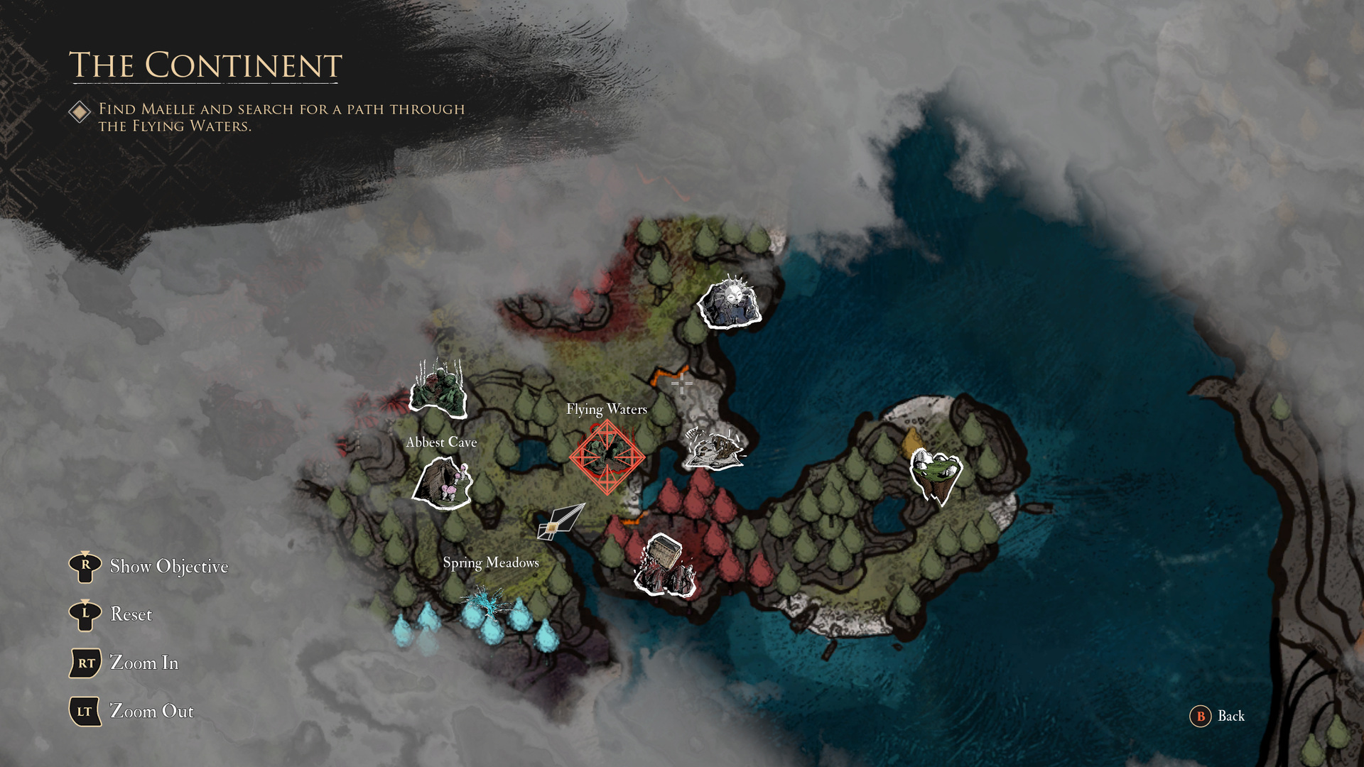 The Continent world map