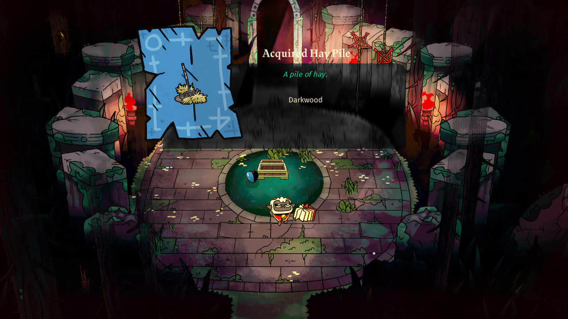 Cult of the Lamb Darkwood chest room